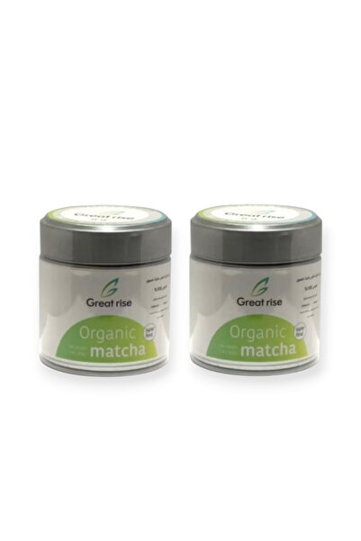 Great rise شاي اخضر ماتشا عضوي2قطعة في 30جرام