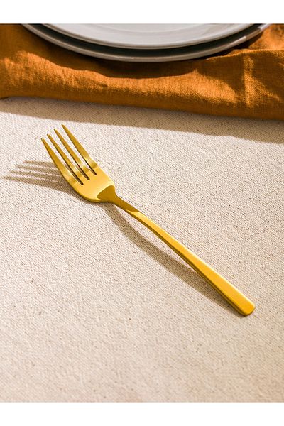 LC Waikiki Sari 6 Piece Metal Dessert Fork