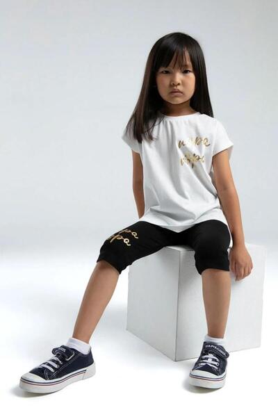 U.S. Polo Assn. Kids U.S. Polo Us2081-4 Girl's Capri Leggings Suit