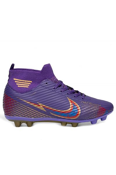 Twingo 585 Purple-Gold Men's Cleat Shoes
