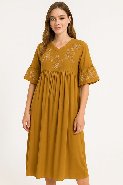 Lilo Co SunDrape Embroidered Dress