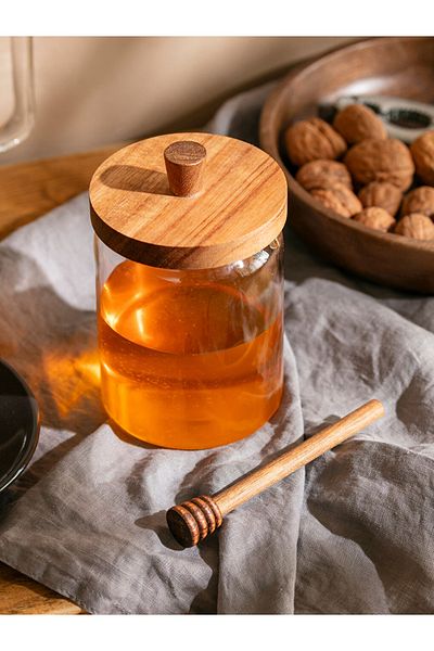 LC Waikiki Colorless Glass Honey Jar 650 ml