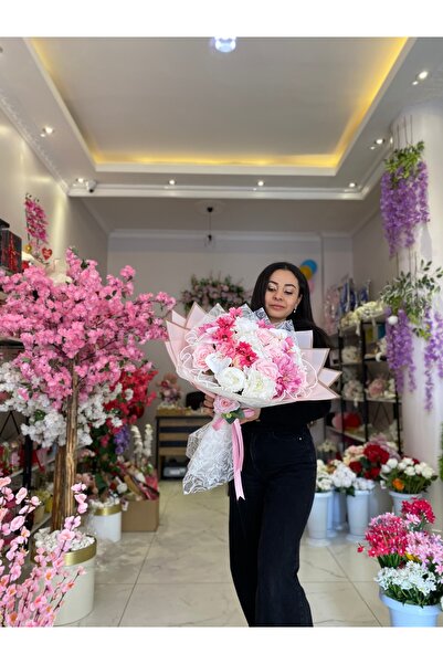 Z&B FLOWERS İsteme Çiçeği Söz Çiçeği Yapay Çiçek Sevgiliye Hediye Şakayık Orkide