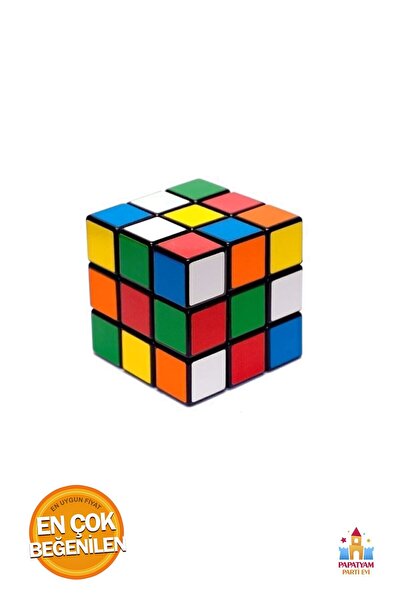 PapatyamPartiEvi مكعب الصبر الملون 9x6 - لعبة تطوير الذكاء للأطفال والكبار