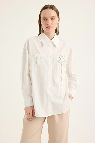 HomeStore Taşlı Gömlek