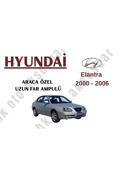 Varta Hyundai Elantra 2000-2006 Araca Özel Uzun Far Ampulü h1