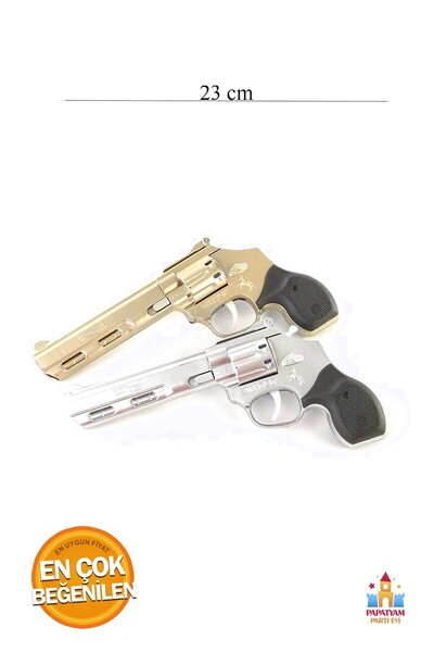 PapatyamPartiEvi Oyuncak Kapsül Tabancası 56: Çocuklar için Güvenli ve Eğlenceli Oyuncak 1 Adet