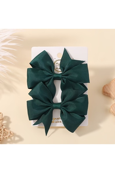 Fiyonks Atölye Mašna Grosgrain, 2-dijelna elastična kopča, za mlade, decu, že...