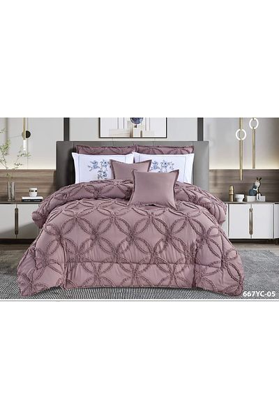Moon مفرش نفرين بتصميم حصري منقوش من المايكروفايبر مقاس 230*250سم