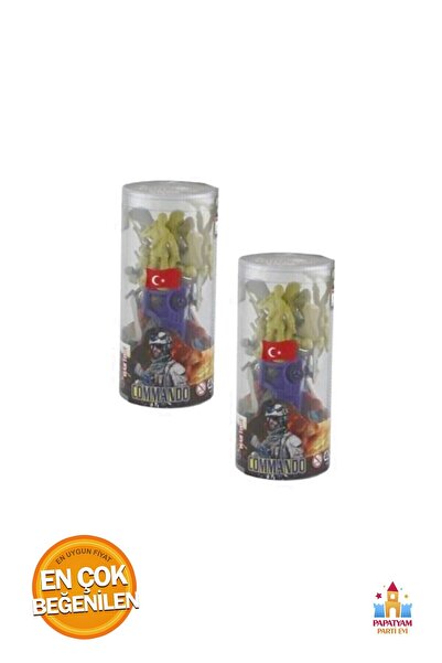 PapatyamPartiEvi Asker Seti Ket-231: Kutulu, Gerçekçi Tasarımıyla Savaş Alanı...