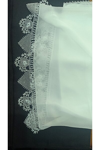 Ece el yapımı nikâh nişan söz örtüsü iğne oyalı krep demor mevlüt örtüsü krem...