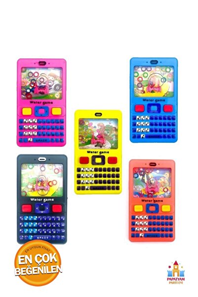 PapatyamPartiEvi Su Oyunu Telefonu - Eğlenceli ve Renkli Tasarım - Çocuklar İ...