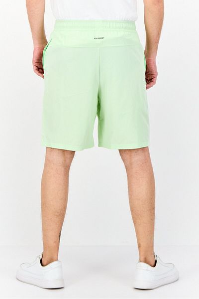 adidas شورت تدريب رجالي رياضي Fit 7 Inseam باللون الأخضر