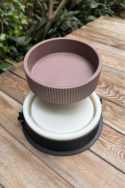RufusConcept Fanny 2 Silicone Cup Mold with Serrated Pulley