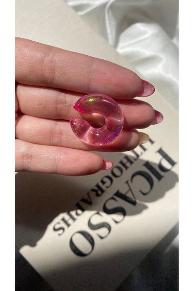 TAKIMOON Hologram Ring Cartilage Earrings