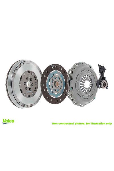 VALEO Clutch Set Dmf. Mercedes Vito W447 14 . with Bearing . Renault Megane Iv Talisman Trafic Iii Ope Gnzrz