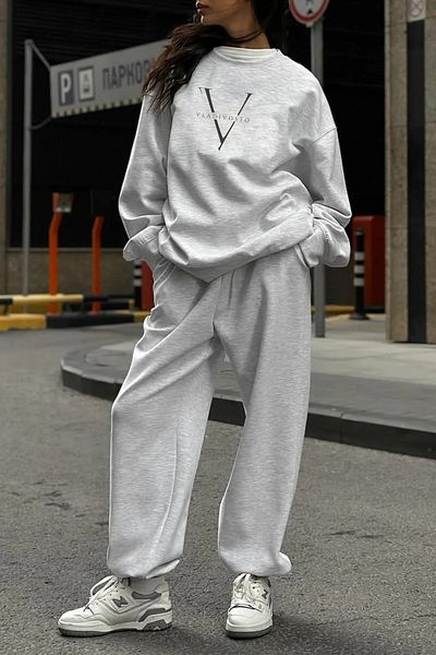 vladivosto Summer Non-Fading Fabric Extra Loose Black Gray Elastic Leg Large Size Baggy Oversize Sweatpants