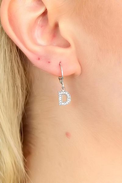 SeyCey.co Letter D Earrings
