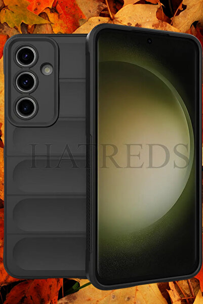 Hatreds Galaxy S24 FE Kılıf Esnek Yapılı Arkası Oyuklu Tasarım Silikon Kapak
