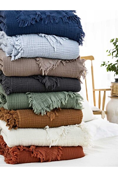 Befera Design 4 Layer Muslin 100% Cotton Double Pique Bedspread 200X220