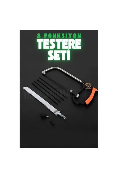 MR RZN STORE Saw Kit 8 in 1 8 Functions Carbon Steel