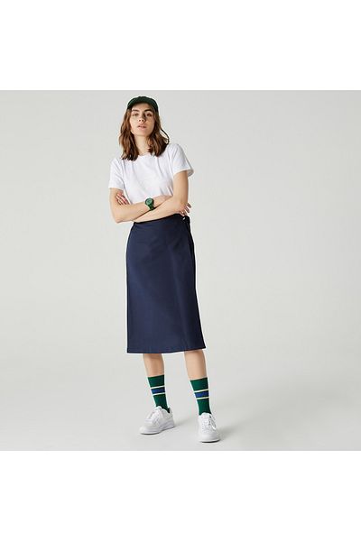 Lacoste Γυναικεία φούστα με κανονική εφαρμογή Navy Blue