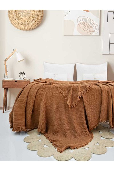 Befera Design 4 Layer Muslin 100% Cotton Double Pique Bedspread 200X220