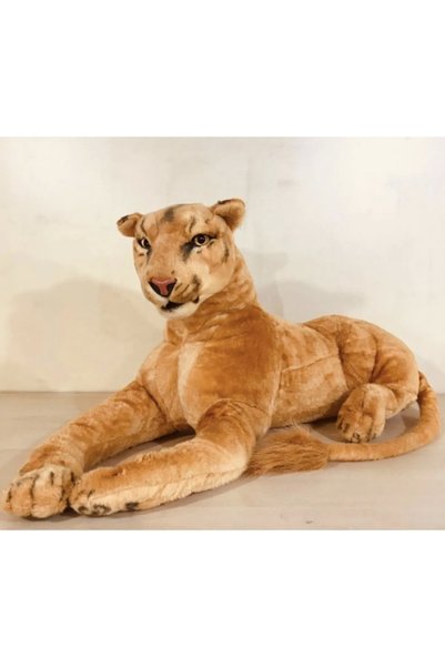 gnsstore SESLİ DİŞİ ASLAN PELUŞ 70 CM
