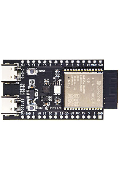 Alkatronik ESP32-C6 DevKit Wifi 6 ve Bluetooth 5 Modül Geliştirme Kartı ESP32-C6-WROOM-1 32 Bit 160Mhz 8 Mbyte