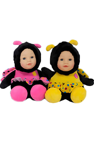Flower Toys 35 cm Doll Face Plush Bee 1 Piece