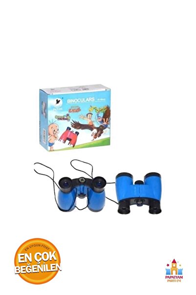 PapatyamPartiEvi Mavi Kutulu Dürbün Oyuncak - Keşif İçin Harika Mavi Teleskop...
