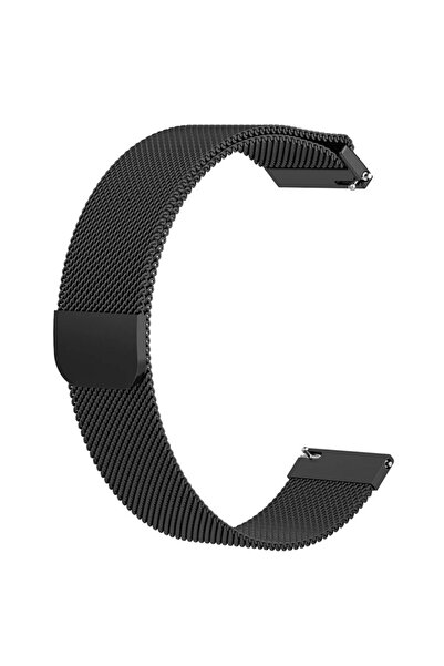 Nezih Case Huawei Watch Gt4 / Gt5 / Gt6 41mm Uyumlu Mıknatıslı Milanes Örgü Hasır Metal Kordon 18mm