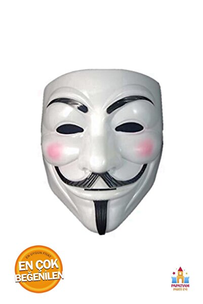 PapatyamPartiEvi V For Vendetta Maskesi - Anonim Film Temalı