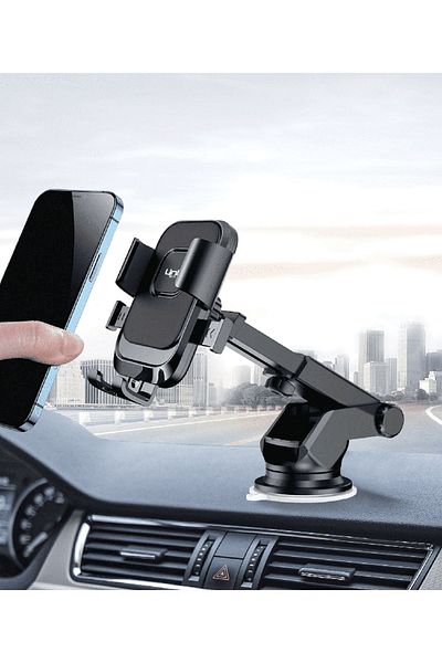 Linktech Car Accessory Set Acrobat Phone Holder Car Interior Holder with Suction Cup and On/Off Numberer Parktel