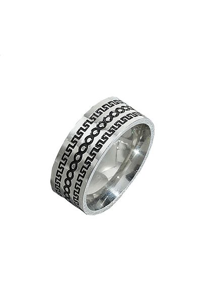 SIC MODA Geometric Silver Ring TITAN SIC MODA 4248