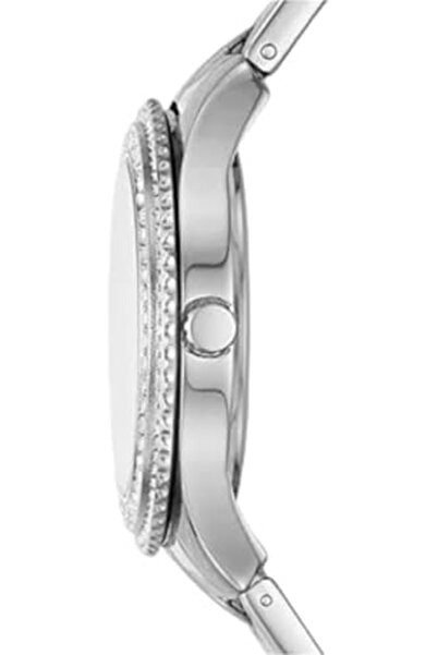 Fossil Women's Stella Three-Hand Date, Stainless Steel Watch, ES5130
