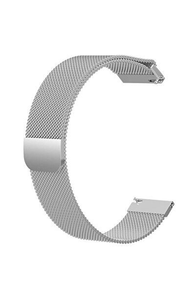 Nezih Case Huawei Watch Gt4 / Gt5 / Gt6 41mm Uyumlu Mıknatıslı Milanes Örgü Hasır Metal Kordon 18mm