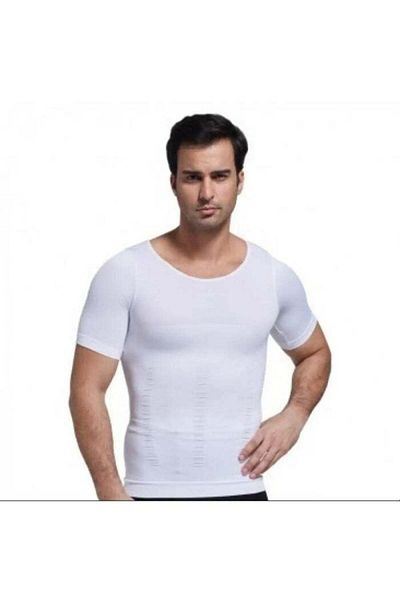 unbranded Men's Body Shaper Half-Sleeve (Size XL)