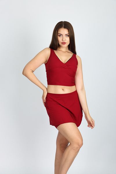 yessir Tankini Bikini Swimsuit Suit with Shorts