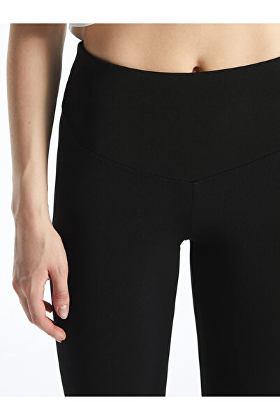 LC Waikiki XSIDE ACTIVE Siyah Beli Lastikli Kadın Spor Tayt