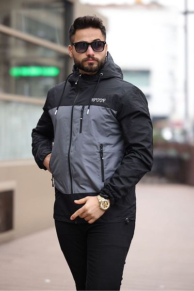 ABİLLİTA Men's Wind and Waterproof Seasonal Jacket Coat