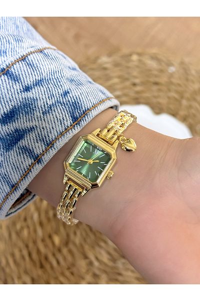 LOOQ Minimal Roman Numeral Vintage Women's Wristwatch