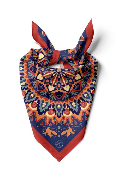 tuaipek Indian Mandala Pattern Bandana/Scarf