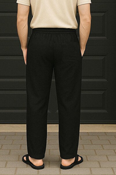 Delpino Rahat Kesim Baggy Keten Pantolon