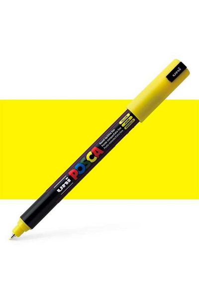 UNİ-BALL Poster Marker Posca Pc-1Mr 07 Yellow 6 Pack