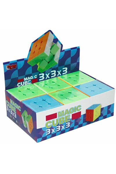 Generic Brand نيون ماجيك كيوب مكعب الذكاء 3*3*3 FX7833 ANK