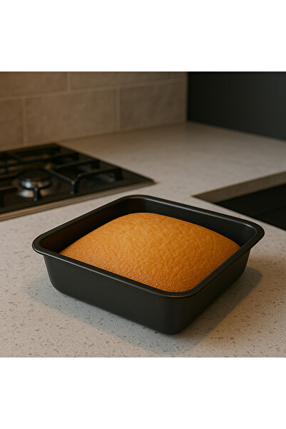 ALMUFARREJ صينية خبز باللون الأسود 22 سم