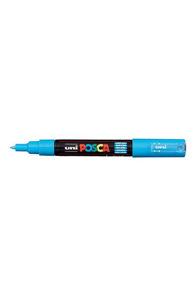 UNİ-BALL Poster Marker Posca Pc-1M 07 Light Blue 6 Pack