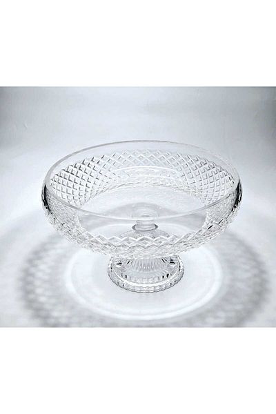 Kristal Market 28cm Charisma Standing Fruit Pot Presentation Holder Luxury Cutout Crystal