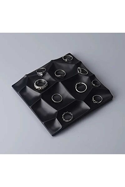 rakaymu Γεωμετρικό Κοσμήματα Organizer Πιάτο οργάνωσης κοσμημάτων